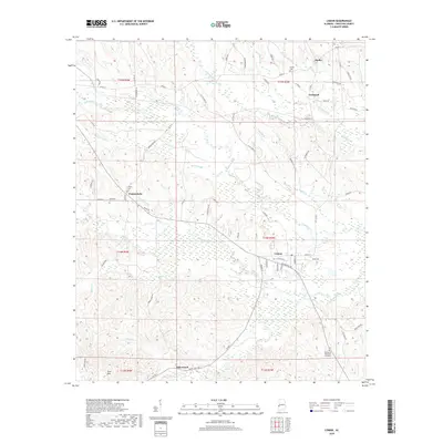 2018 Map of Lisman, 2018 Print