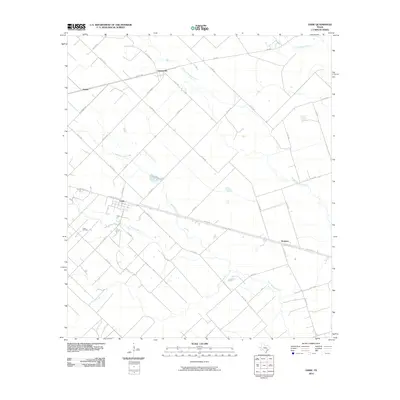 2010 Map of Lissie, 2010 Print