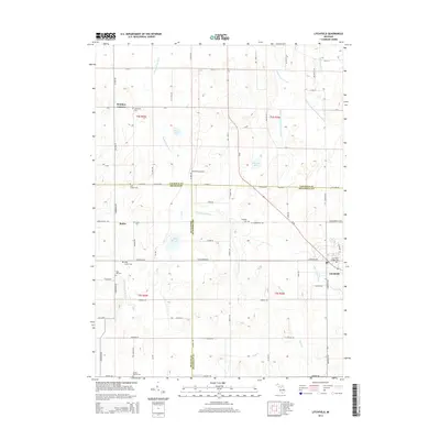 2014 Map of Litchfield, 2014 Print