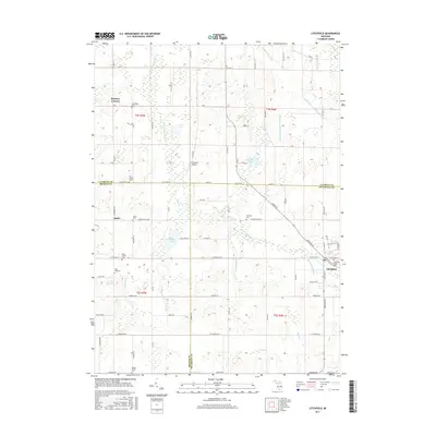 2017 Map of Litchfield, 2017 Print