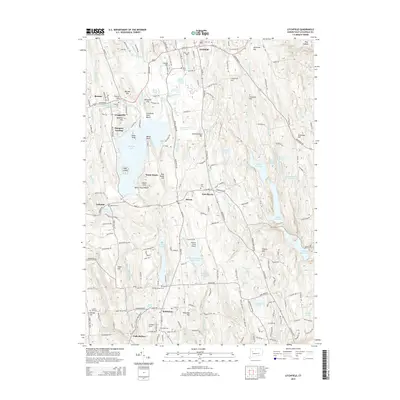 2015 Map of Litchfield, 2015 Print