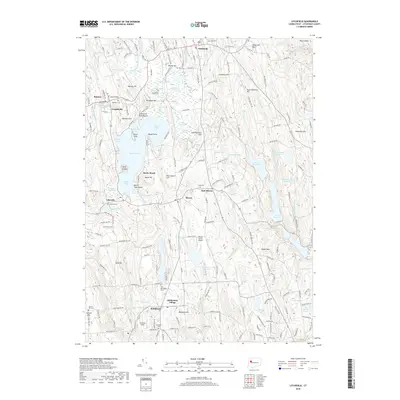 2018 Map of Litchfield, 2018 Print