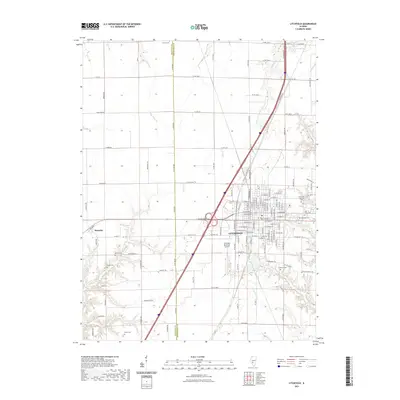 2021 Map of Litchfield, 2021 Print
