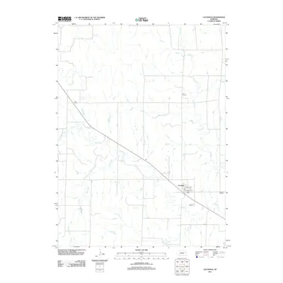 2011 Map of Litchfield, 2011 Print