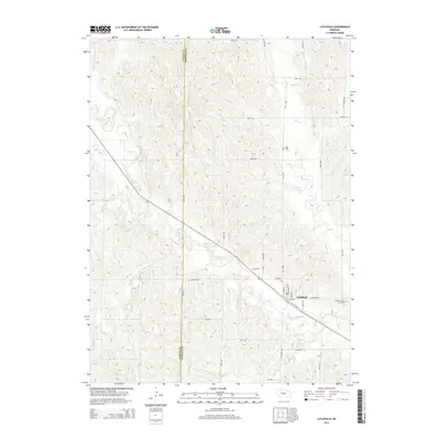 2014 Map of Litchfield, 2014 Print