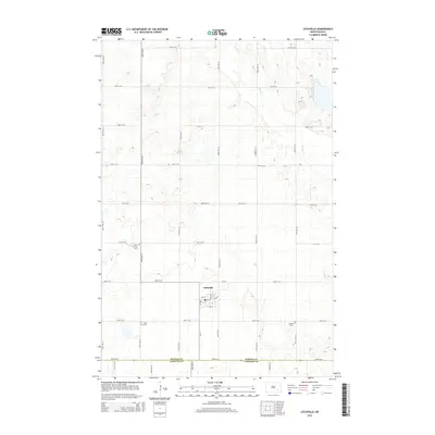 2014 Map of Litchville, 2014 Print