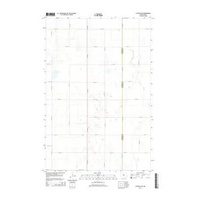 2014 Map of Litchville SE, 2014 Print