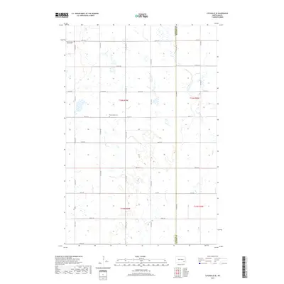 2018 Map of Litchville SE, 2018 Print