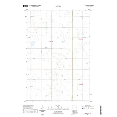 2020 Map of Litchville SE, 2020 Print