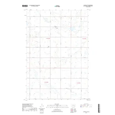 2017 Map of Litchville SW, 2017 Print