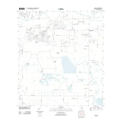 2012 Map of Lithia, 2012 Print