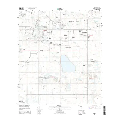 2015 Map of Lithia, 2015 Print