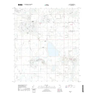 2018 Map of Lithia, 2018 Print