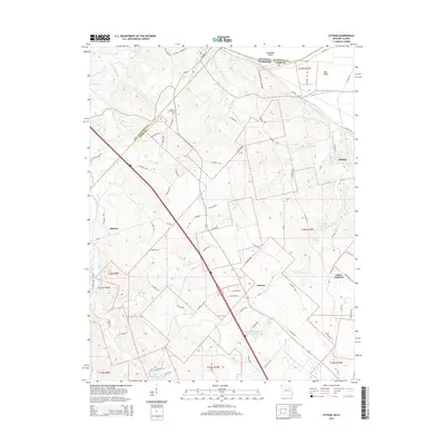 2015 Map of Lithium, 2015 Print