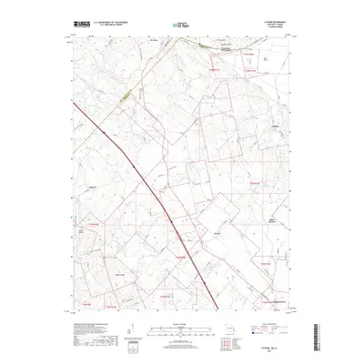 2017 Map of Lithium, 2017 Print