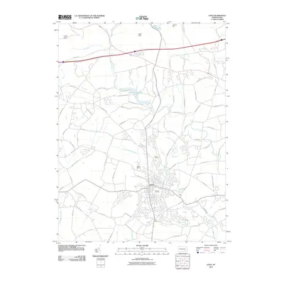 2010 Map of Lititz, 2010 Print