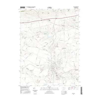 2016 Map of Lititz, 2016 Print