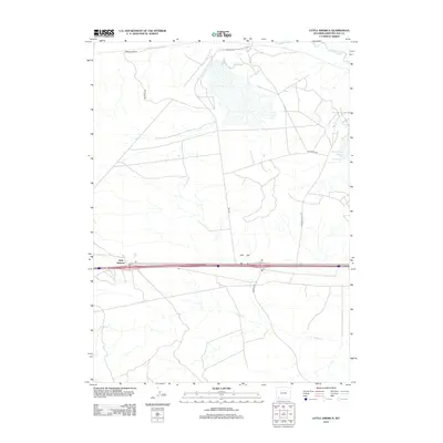 2012 Map of Little America, 2012 Print