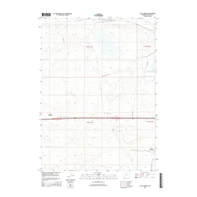 2015 Map of Little America, 2015 Print