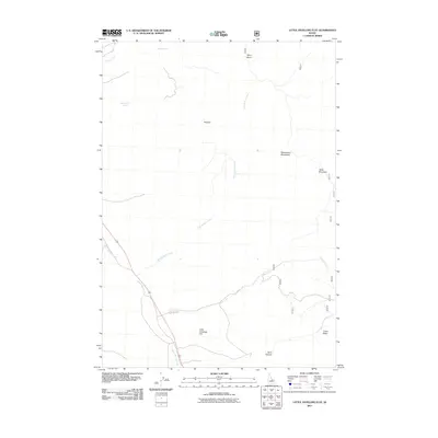 2011 Map of Little Antelope Flat, 2011 Print