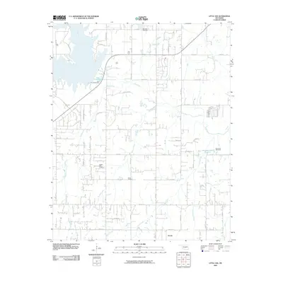 2009 Map of Little Axe, 2009 Print