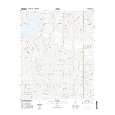 2016 Map of Little Axe, 2016 Print