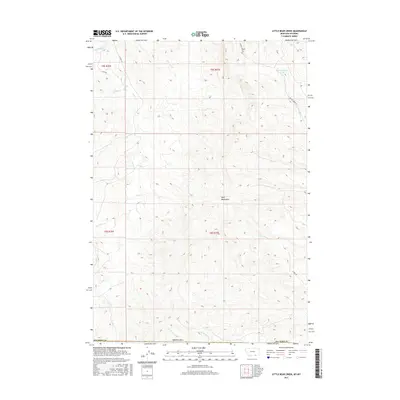 2017 Map of Little Bear Creek, 2017 Print