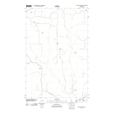 2010 Map of Little Bear Ridge, 2010 Print