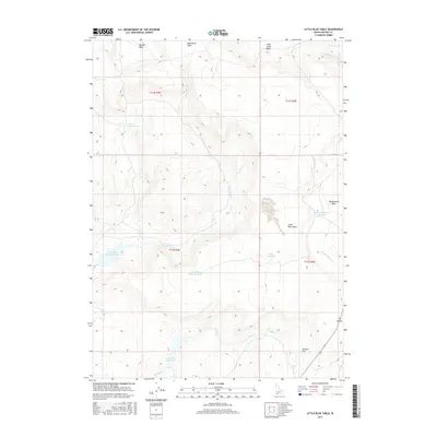 2017 Map of Little Blue Table, 2017 Print