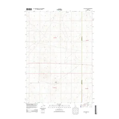 2013 Map of Little Butte, 2013 Print