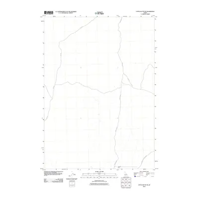 2010 Map of Little Butte NE, 2010 Print