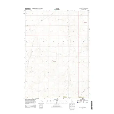 2013 Map of Little Butte NE, 2013 Print