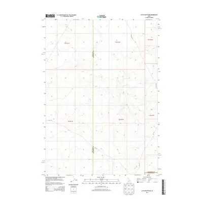 2013 Map of Little Butte NW, 2013 Print