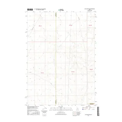 2017 Map of Little Butte NW, 2017 Print