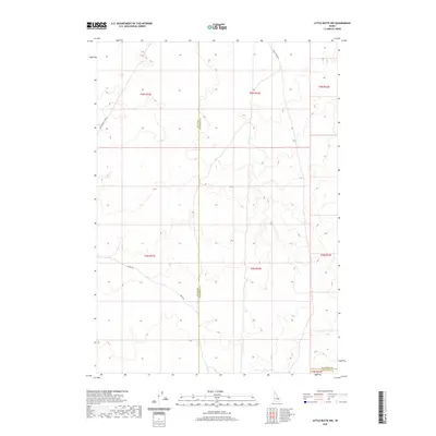 2020 Map of Little Butte NW, 2020 Print