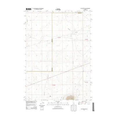 2013 Map of Little Butte SW, 2013 Print