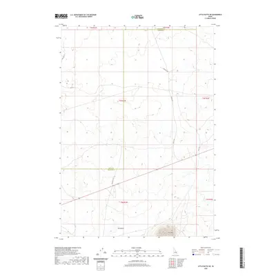 2020 Map of Little Butte SW, 2020 Print