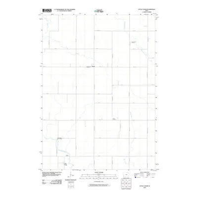 2010 Map of Little Cedar, 2010 Print