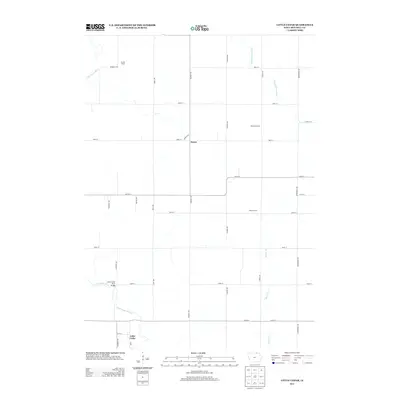 2013 Map of Little Cedar, 2013 Print