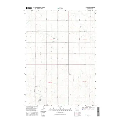 2015 Map of Little Cedar, 2015 Print