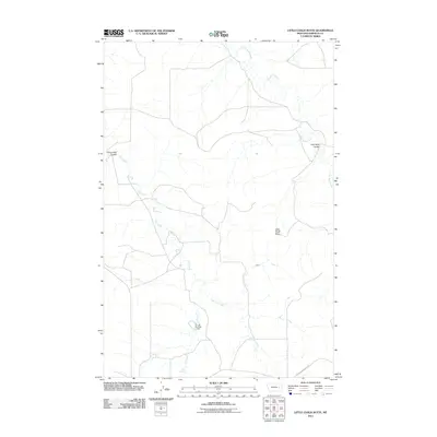 2011 Map of Little Chalk Butte, 2011 Print