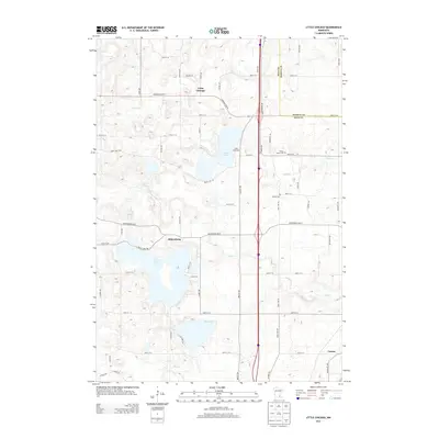 2013 Map of Little Chicago, 2013 Print