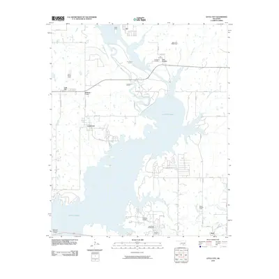 2010 Map of Little City, 2010 Print