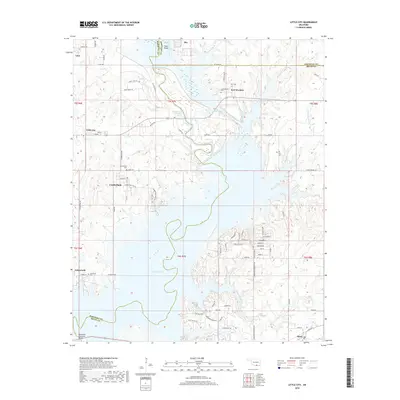 2018 Map of Little City, 2018 Print