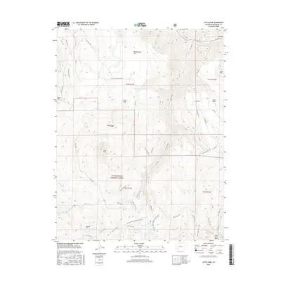 2016 Map of Little Cone, 2016 Print