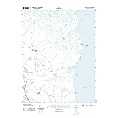 2011 Map of Little Creek, 2011 Print