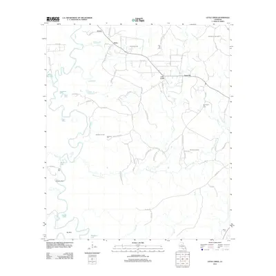 2012 Map of Little Creek, 2012 Print