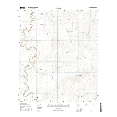 2015 Map of Little Creek, 2015 Print