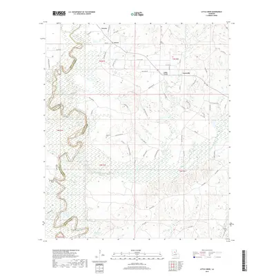 2018 Map of Little Creek, 2018 Print