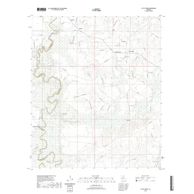 2020 Map of Little Creek, 2020 Print